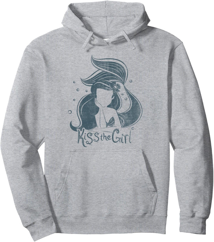 Disney The Little Mermaid Ariel Kiss The Girl Pullover Hoodie
