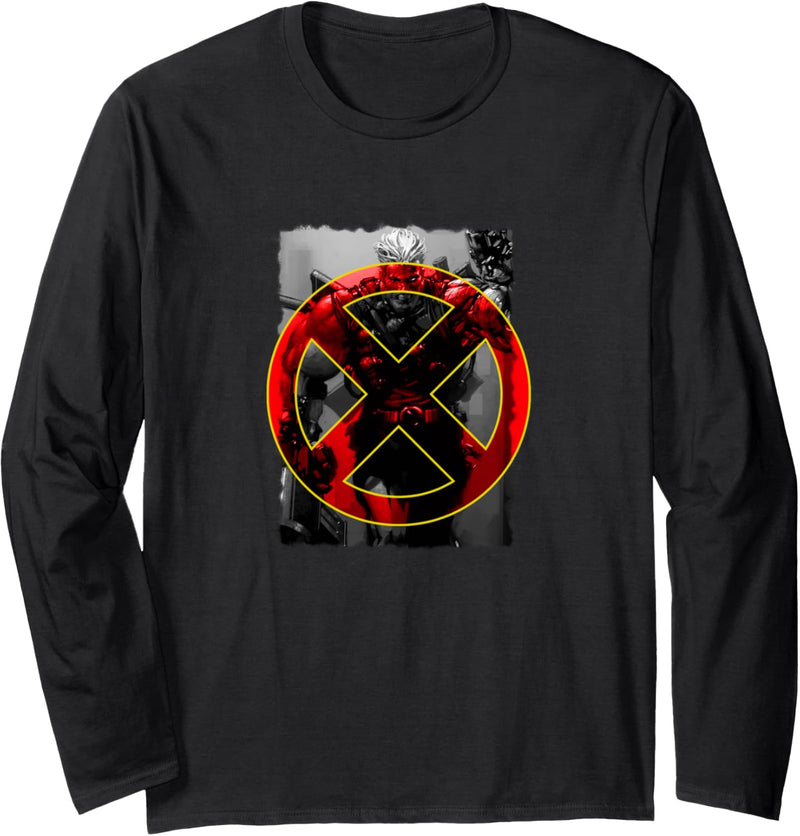 Marvel X-Men Cable Force Classic Logo Langarmshirt