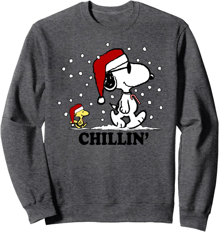 Peanuts Holiday Snoopy Schneefall Chillin ' Sweatshirt