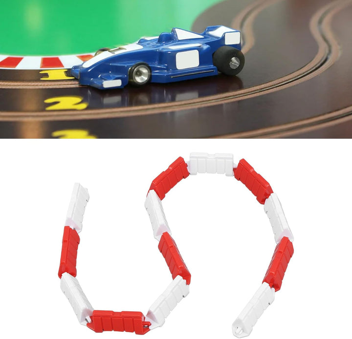 BAFOVY RC Car Racing Barrier, RC Road Barrier für Z Drift Racetrack Dekorativ, Kunststoff, 120 Stück