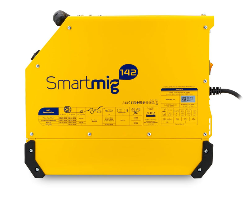 GYS SMARTMIG 142 3.5kVA - Lichtbogen-Schweissmaschinen für Gleich- und Wechselstrom (MIG (GMAW), 3,5