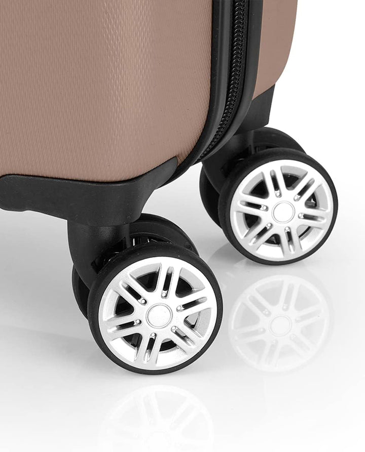 Paradise XP Koffer, erweiterbar, starr, 35 l Fassungsvermögen, beige, kabinengepäck, Beige