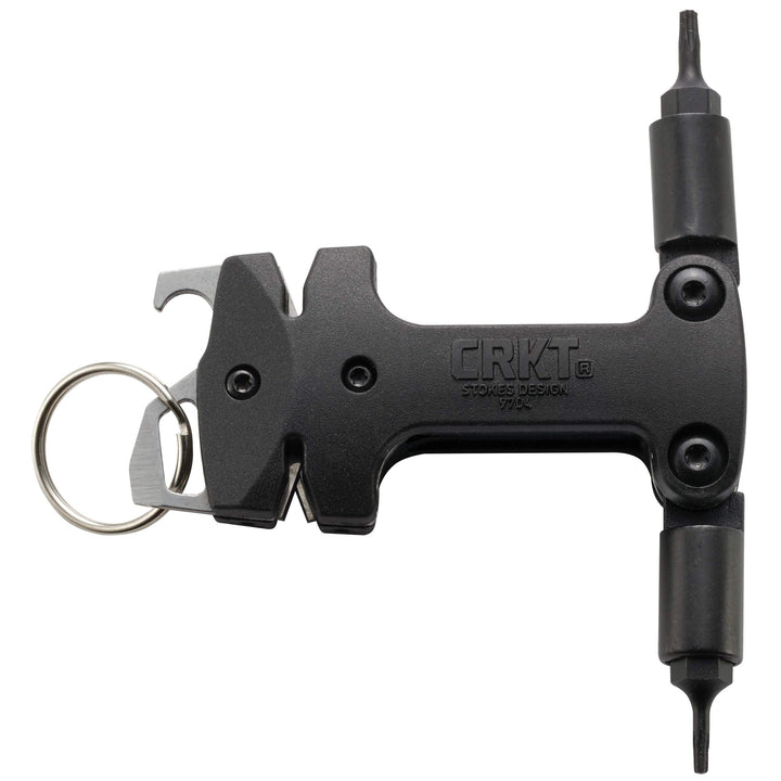 CRKT Messerwartungswerkzeug: Wolframkarbid-Schärfer, Keramikschärfer, Honkante, Torx-Bits, Flaschenö