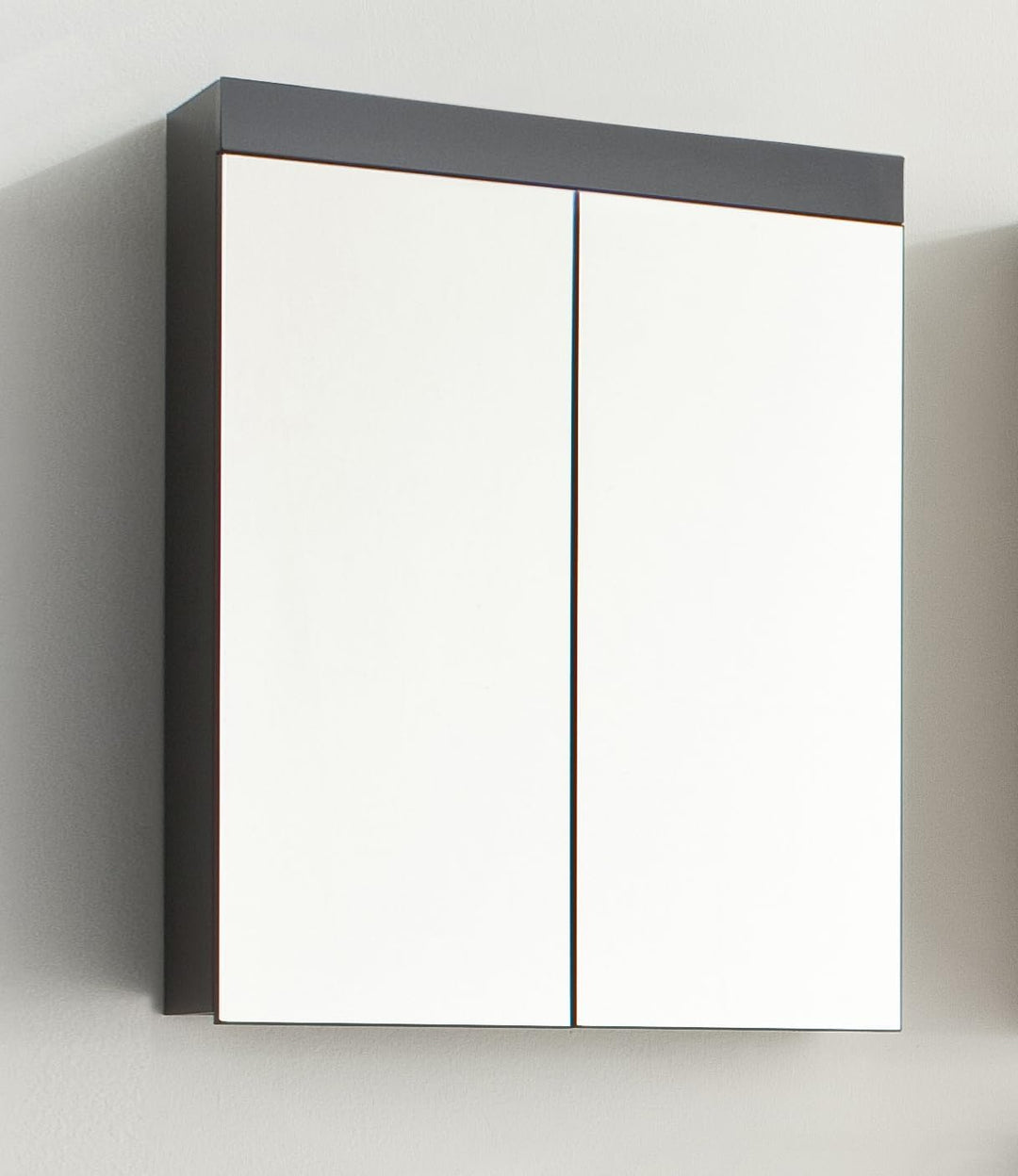 trendteam smart living - Spiegelschrank inkl. Beleuchtung - Bad - Amanda - Aufbaumass (BxHxT) 60 x 7