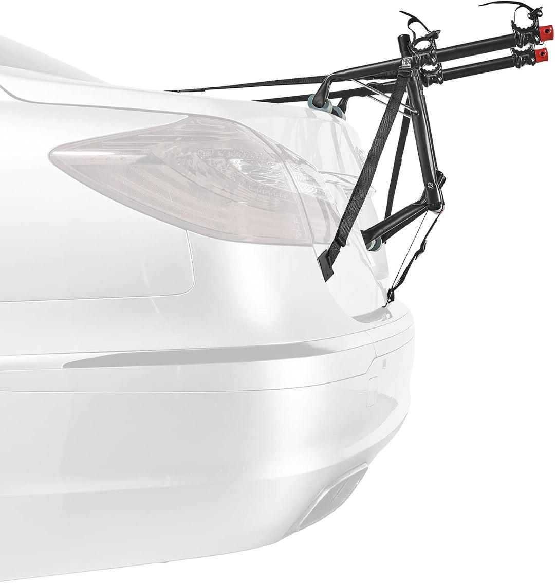 Allen Sports Deluxe 2-Bike Trunk Berg-Rack 2 Fahrräder Schwarz, 2 Fahrräder Schwarz
