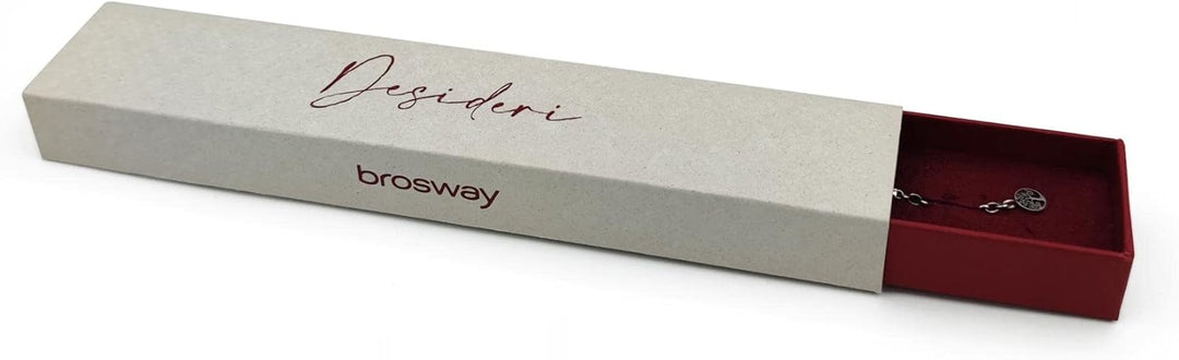 Brosway Damen-Armband mit Sternzeichen | Kollektion Desideri - BEI046, 185mm, Edelstahl Legierter St