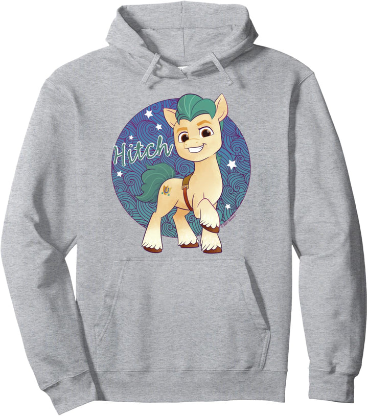 My Little Pony: A New Generation Hitch Star Circle Portrait Pullover Hoodie