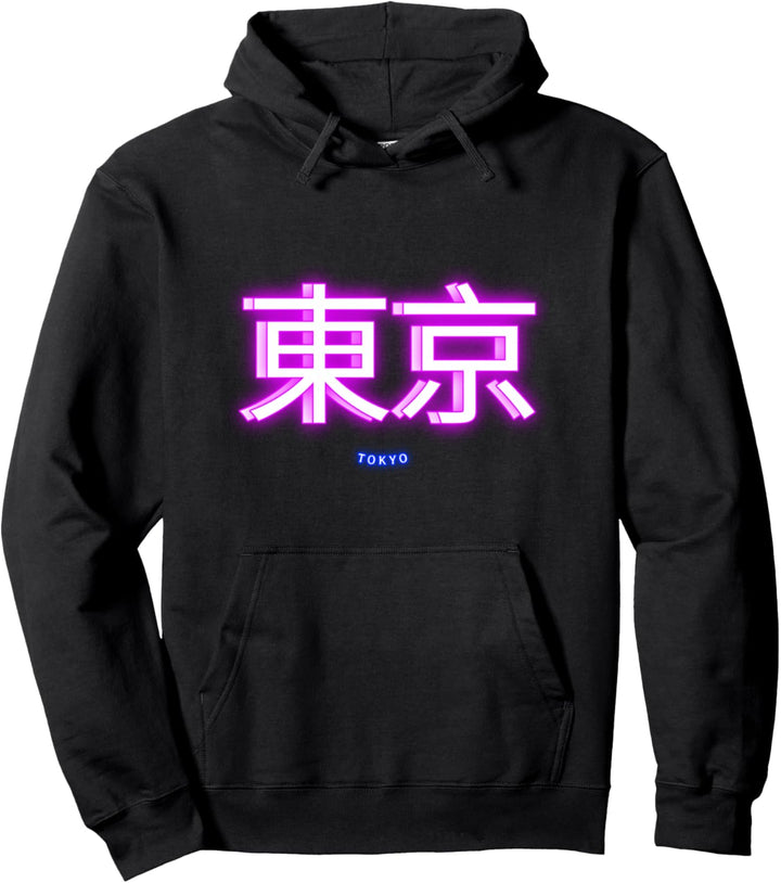 Japan Tokyo Vaporwave Retro Aesthetic Art Pullover Hoodie