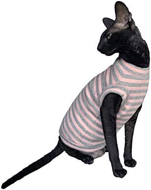 Kotomoda Warmer Winter-Pyjama mit Rollkragen für Katzen (XL), XL