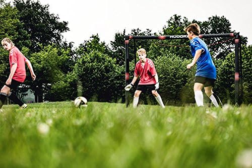 HUDORA Fussballtor Pro Tect - grosses Fussballtor für Kinder und Erwachsene - Schaumstoff ummantelte
