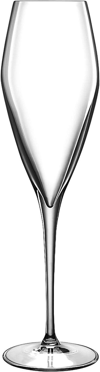 Bormioli Luigi Atelier Set Prosecco-Kelche, Schallglas, Transparent, 27 cl, 6 Stück