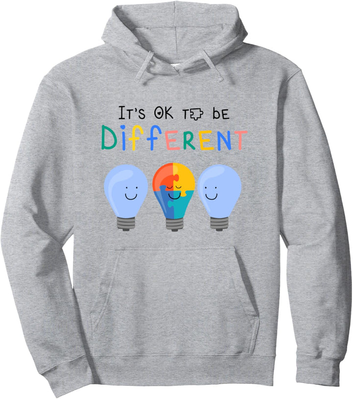 Autismus-Bewusstsein Es ist in Ordnung, ein anderes Autismus-Bewusstsein Pullover Hoodie