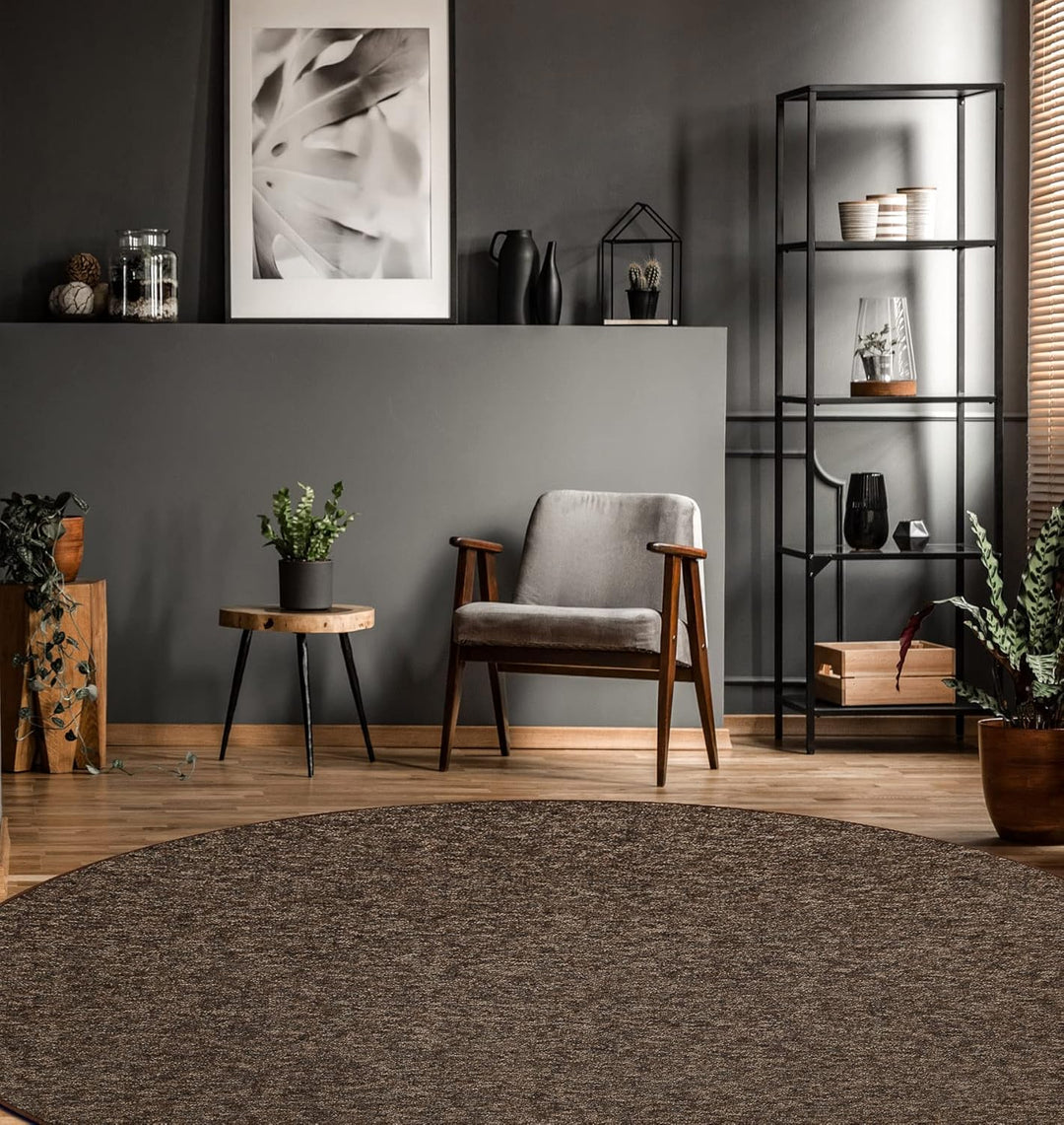 Einfarbiger empfindlich Teppich SUPERSTAR 888 für Zimmer, Wohnzimmer, Schlafzimmer, Teppichboden Aus