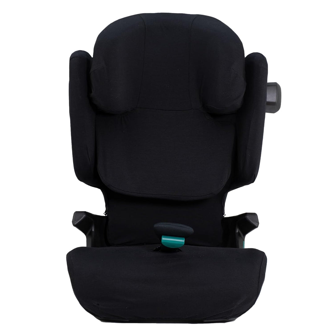 JYOKO Kids Bezug kompatibel mit Britax Romer Kidfix, aus Baumwolle (Romer Kidfix I-Size, Black Serie