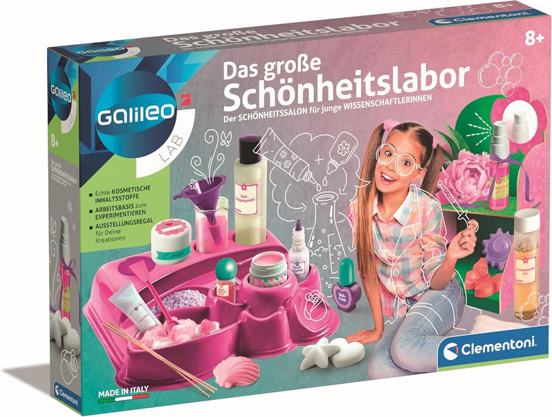 Galileo Lab – Das grosse Schönheitslabor, duftender Badeschaum, Nagellack, Seifen & Shampoo, Experim