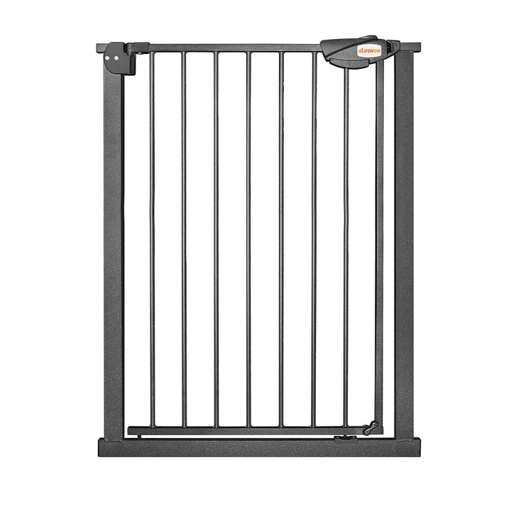 UBRAVOO Babygitter für Türen und Treppen, Höhe 100 cm, Sicherheits-Haustiergitter, Spannungstyp,auto