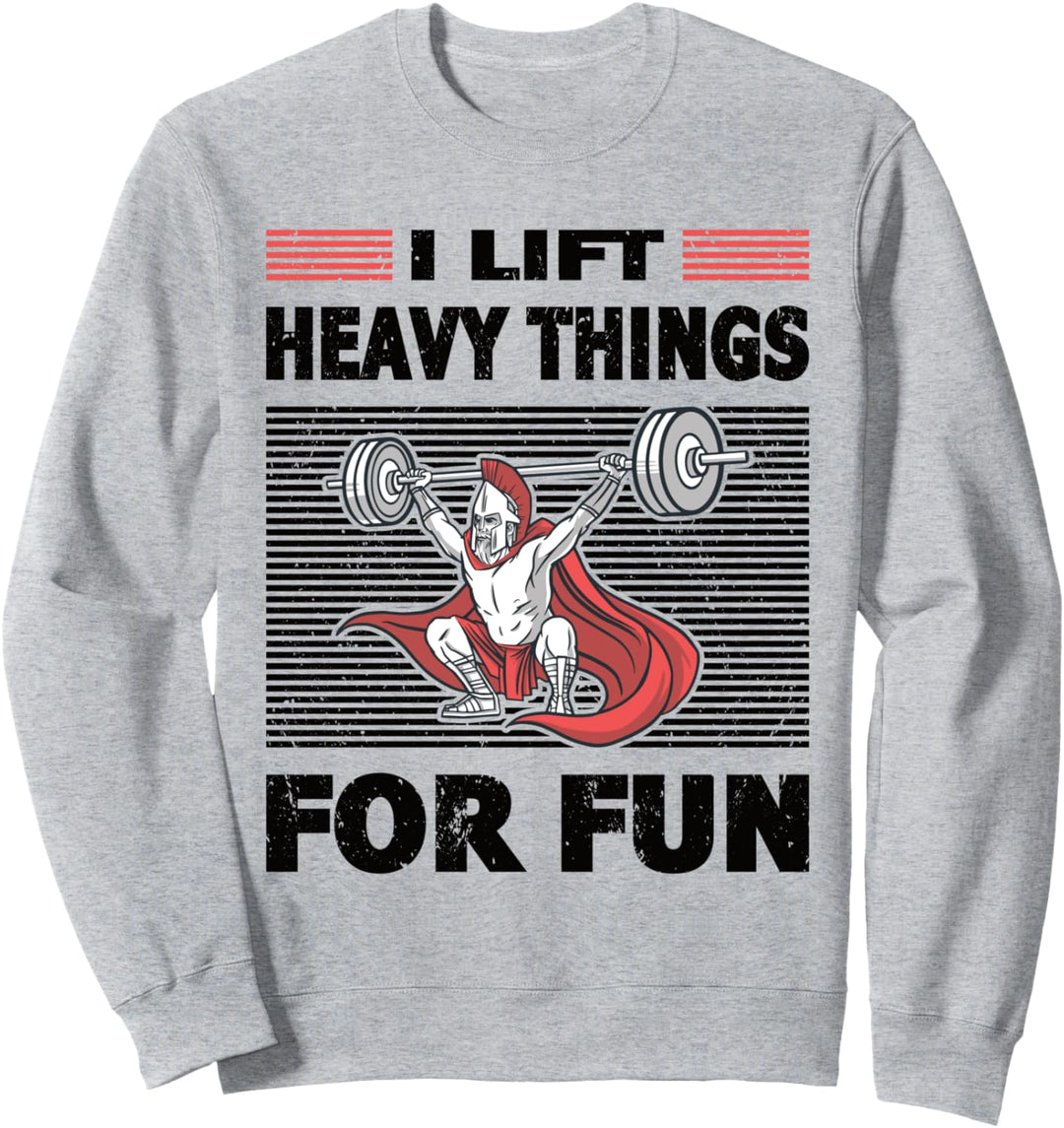 Strongman Heavy Dinge Gym Fitness Bodybuilding Powerlifting Sweatshirt