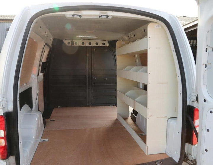 Vanify - Kompatibel mit Volkswagen Caddy L2 (Maxi) 2003-20 Fahrzeugeinrichtung Fahrzeugregale, Beifa