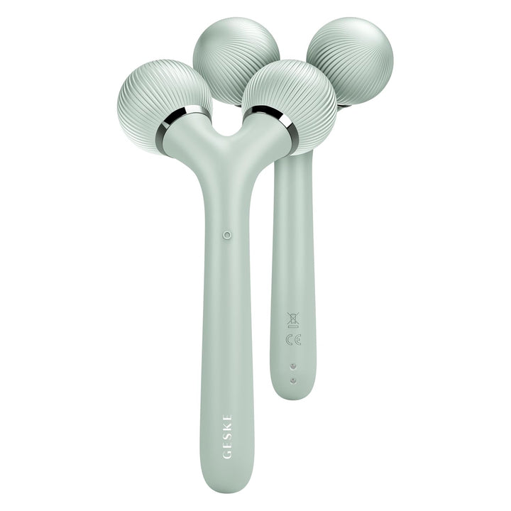 GESKE | SmartAppGuided™ Sonic Facial &amp; Body Roller | 4 in 1 | Dermaroller | Gerät für Gesicht und Kö