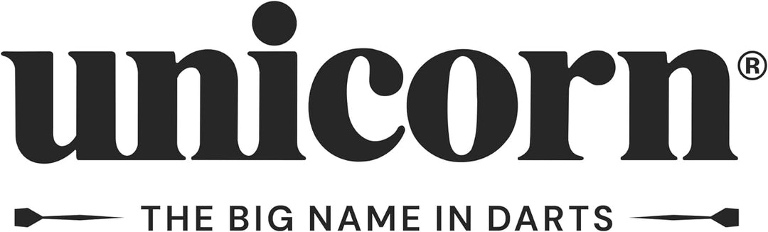 Unicorn Soft Tip Dartpfeile Set, Michael 'Bully Boy' Smith Noir Organic, 70% Tungsten Barrels mit sc