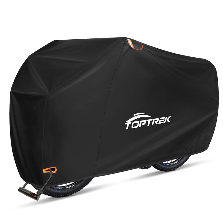 toptrek Fahrradabdeckung wasserdicht, Fahrradgarage 420D Hochwertige Qualität Oxford-Gewebe, Regensc
