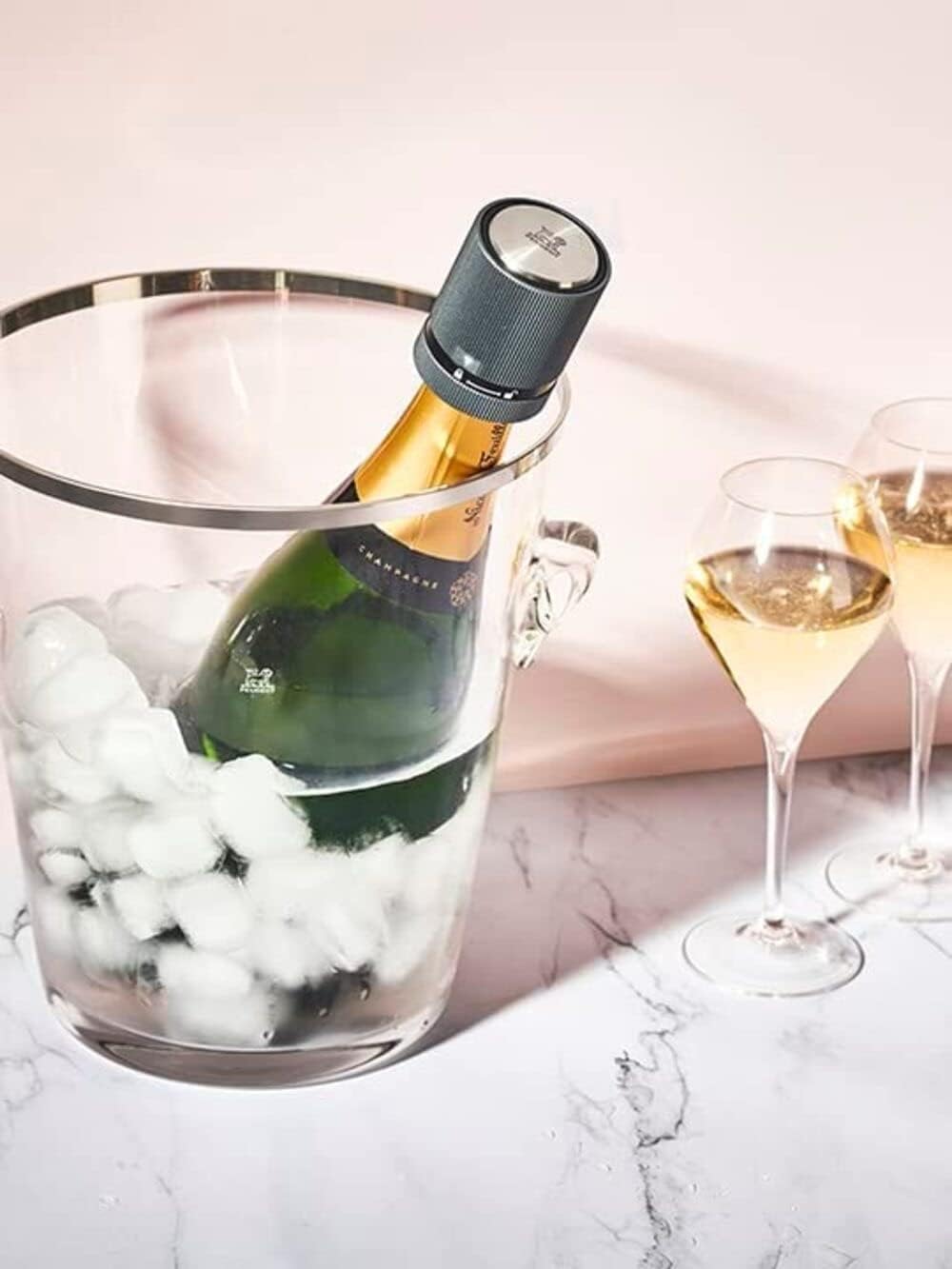 PEUGEOT - Line - Verschluss für sprudelnde Weine - Zum hermetischen Verschliessen und Aufbewahren vo