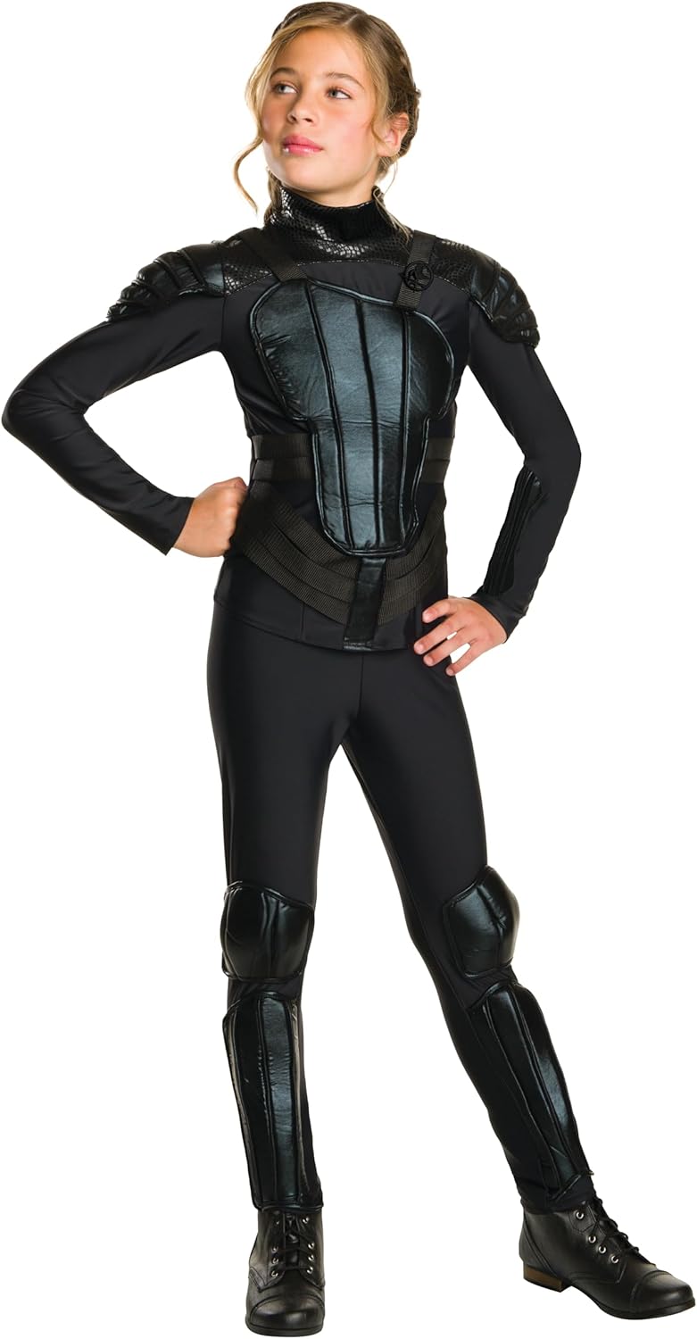 Rubie 's Offizielles Katniss Mädchen Fancy Kleid Hunger Games Mockingjay Buch Film vorpubertären Kin