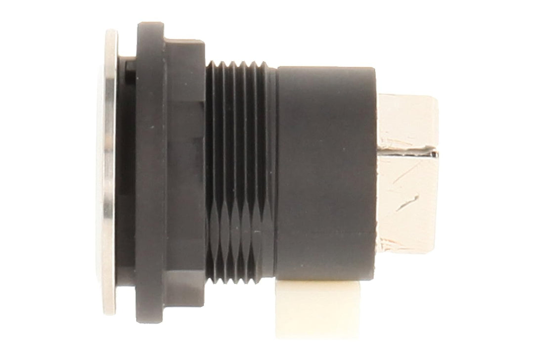 Schlegel 23.001.559 USB-Buchse Edelstahl, 1x USB-Buchse Typ A, 1x USB-Buchse Typ B, Edelstahl
