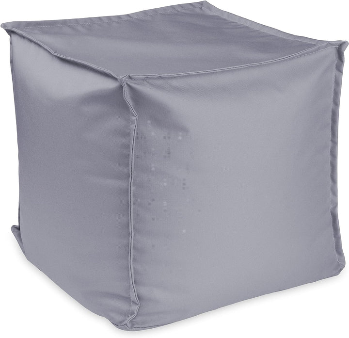chilly pilley Sitzsack Sitzhocker mit EPS-Perlen Füllung 40x40x40cm Fusshocker Sitz-Pouf für Kinder