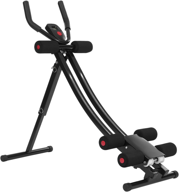 Bauchmuskeltrainer Bauchtrainer für Zuhause, Bauch Trainingsgerät Klappbar Bauchmuskeltraining Gerät