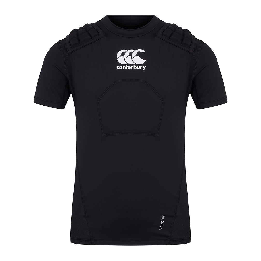 Canterbury Unisex Jugend CCC-Schutz Rugby-Schutzweste LB Schwarz/Weiss/Silber, LB Schwarz/Weiss/Silb