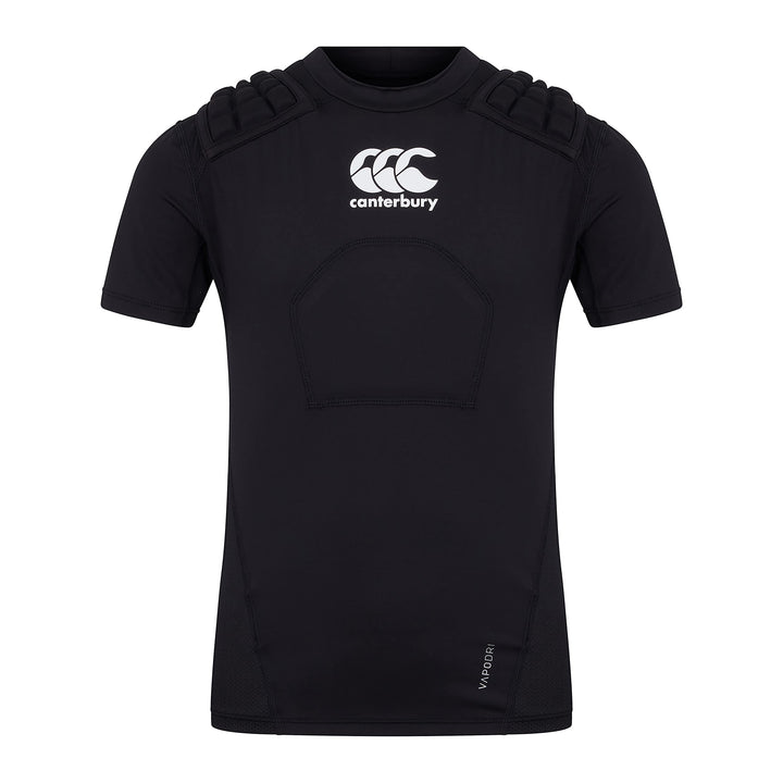 Canterbury Unisex Jugend CCC-Schutz Rugby-Schutzweste LB Schwarz/Weiss/Silber, LB Schwarz/Weiss/Silb