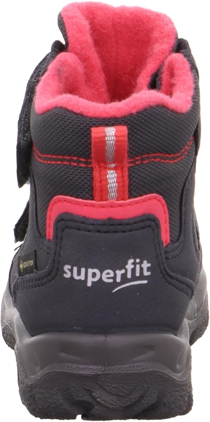 Superfit Baby-Mädchen HUSKY1 warm gefütterte Gore-Tex Schneestiefel, GRAU/PINK 2020, 19 EU