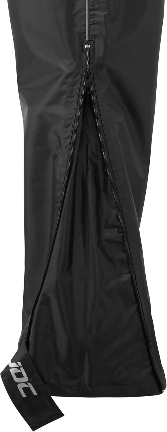 JDC Motorrad Kombi - Regenkombi - 1-Stück - Wasserdichter Regenschutz - SHIELD - Schwarz - M - Länge