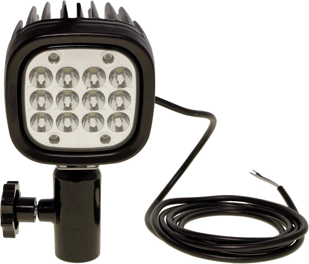 LED-MARTIN Suchscheinwerfer 62W mit DIN Halter für DIN14640 Aufnahme