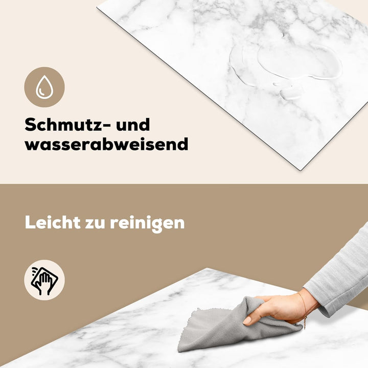 Herdabdeckplatte Einteilig Ceranfeld Abdeckplatte für Induktionsschutz Ceranfeldabdeckung Vinyl Herd