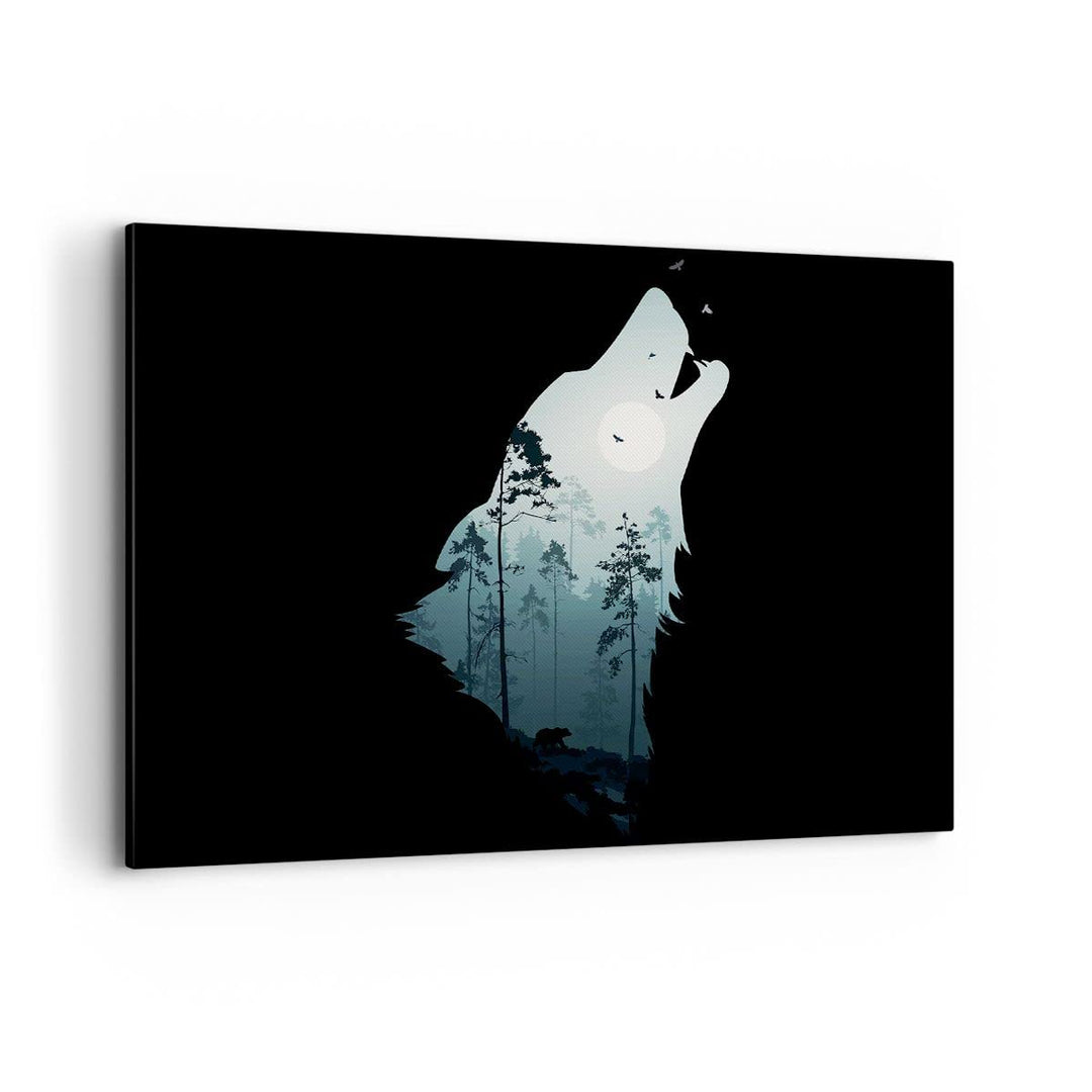 Bilder auf Leinwand 100x70cm Leinwandbild mit Rahmen Berge Höhle Park Gross Wanddeko Bild Schlafzimm