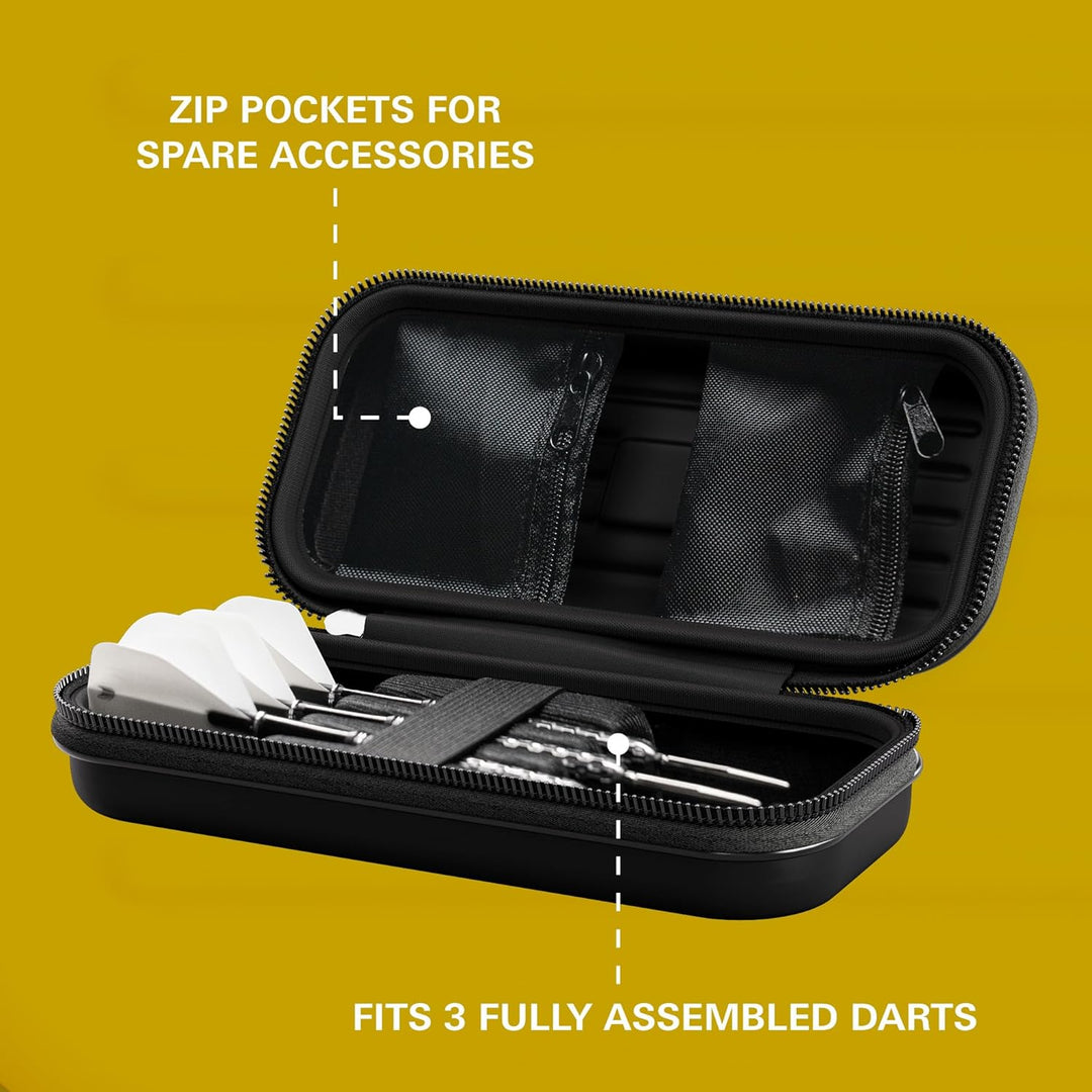 Target Darts Takoma Regular Darts Case - Holds x 1 Satz Darts Brieftasche Gelb, Gelb