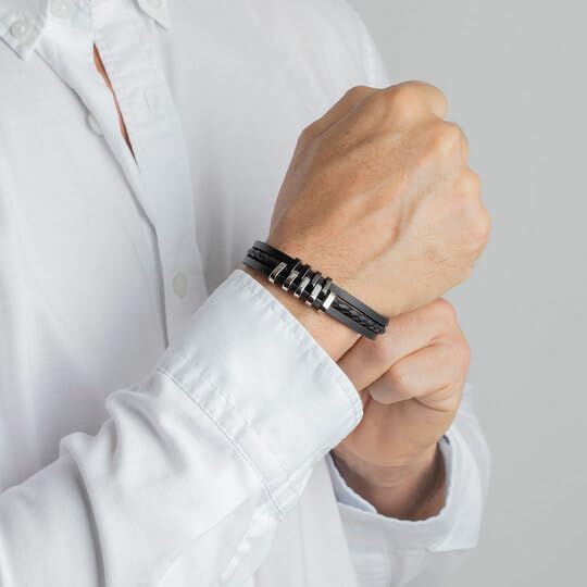 LOTUS STYLE Frau Armbänder Edelstahl Asscherschliff kein Juwel