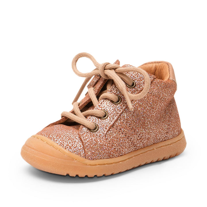 Bisgaard Unisex Kinder Thor Z First Walker Shoe 19 EU Sparkly Rose, 19 EU Sparkly Rose