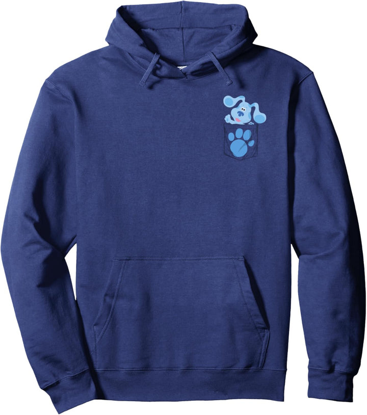 Blue's Clues & You Blue Faux Pocket Pullover Hoodie