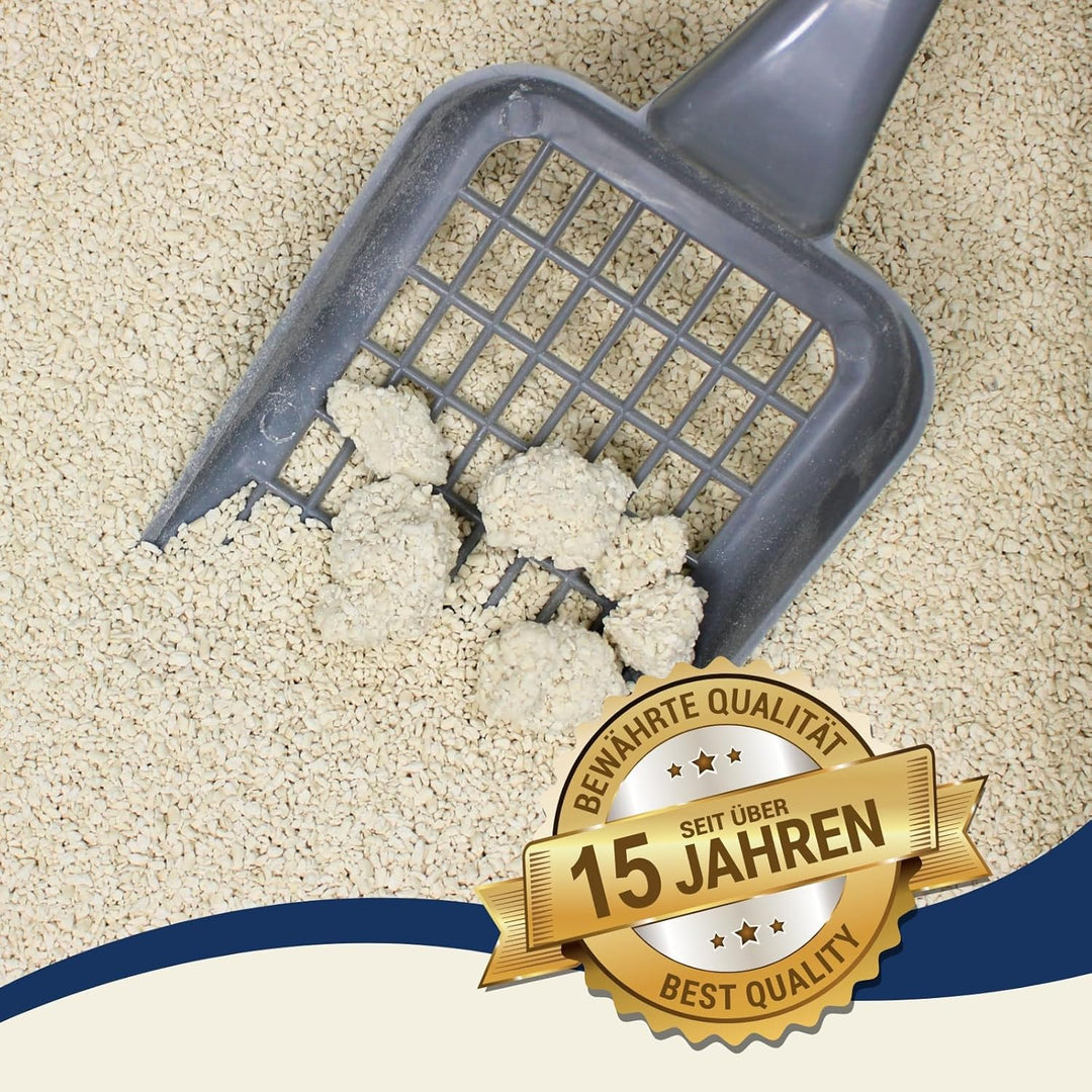Lyra Pet® | 7,5 kg Tofu Katzenstreu | Parfümfreie Klumpstreu | 300% Saugkraft | Umweltfreundliches N