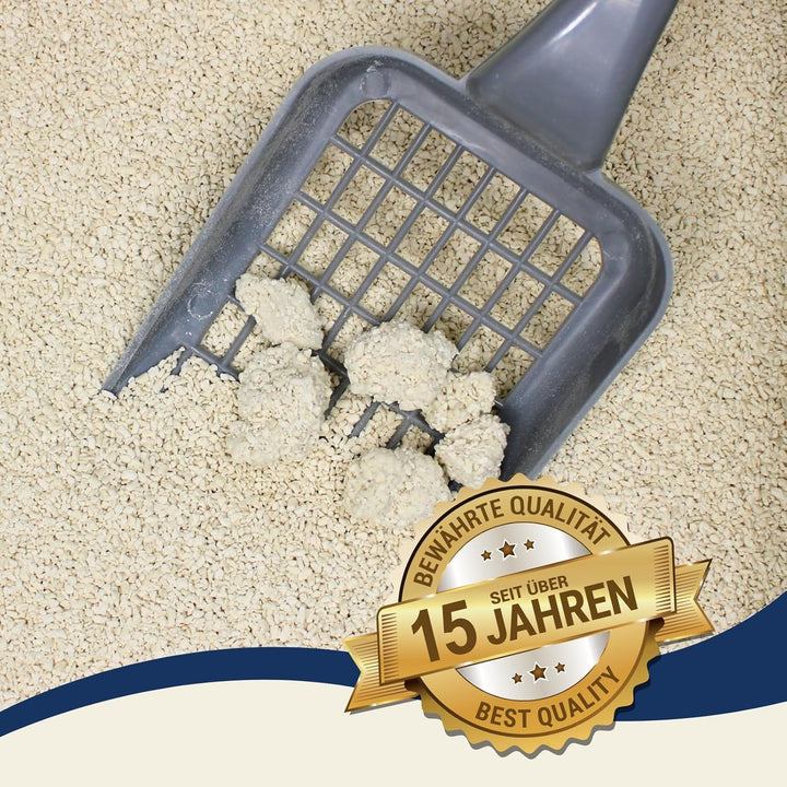 Lyra Pet® | 7,5 kg Tofu Katzenstreu | Parfümfreie Klumpstreu | 300% Saugkraft | Umweltfreundliches N