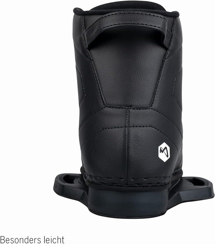 Mesle Wakeboard-Bindung Core, Open Toe Boots, Grösse 32-47 EU, Schuhe, schwarz XS, XS