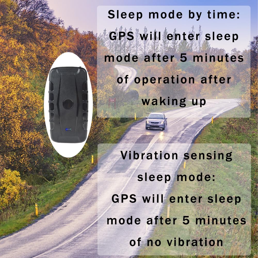 Winnes 4G GPS Tracker Auto, App-Echtzeit-Tracking, IP67 wasserdicht, robuster GPS-Tracker mit kosten