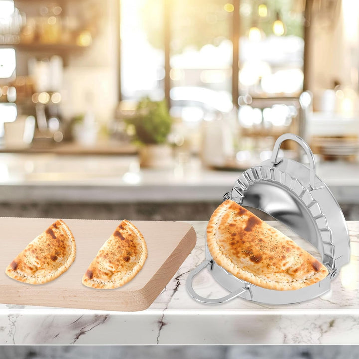 Penitue Tortilla-Versiegeler, 15 cm Durchmesser Edelstahl Tortilla-Presse für Burritos Teigtaschen-C