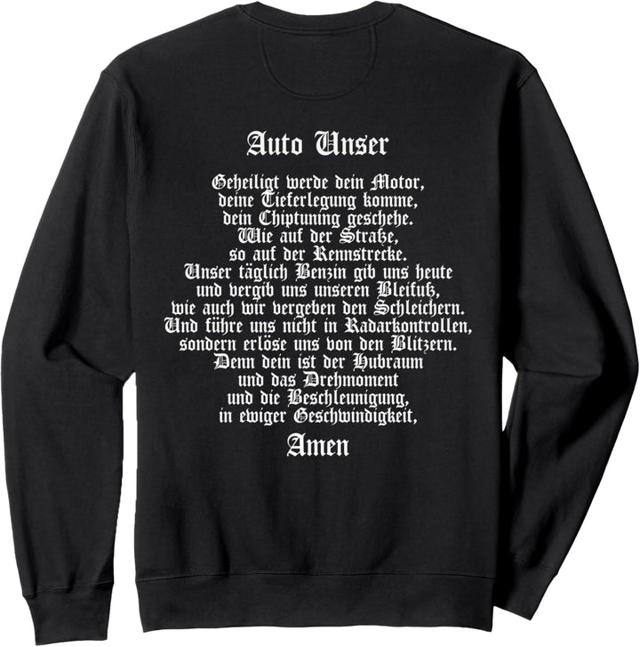 Auto Unser Gebet - Fst.Lane Sweatshirt
