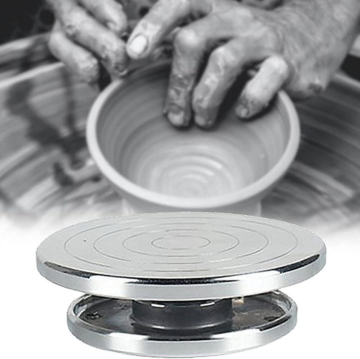 Tagtight Drehbare mit Metallplatte aus Stahl, Craft Clay Skulptur, Schwerlast Bildhauerei Rad Drehsc