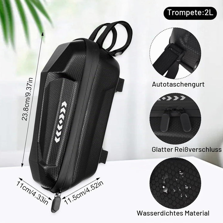 Colexy Scooter Tasche 2L Tasche Für E-Scooter Abnehmbar, E Scooter Tasche Lenkertasche Für Elektroro