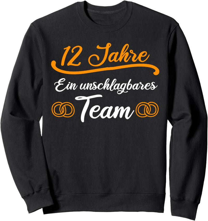 Nickelhochzeit 12.Hochzeitstag Seit 2009 Geschenk Sweatshirt